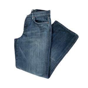 7 For All Mankind Bootcut Jeans Four Button Closure
